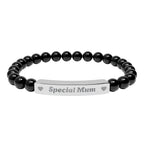 Natural Stone Bar Bracelet | Special Mum