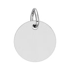 PERSONALIZED Birthstone Circle Charm