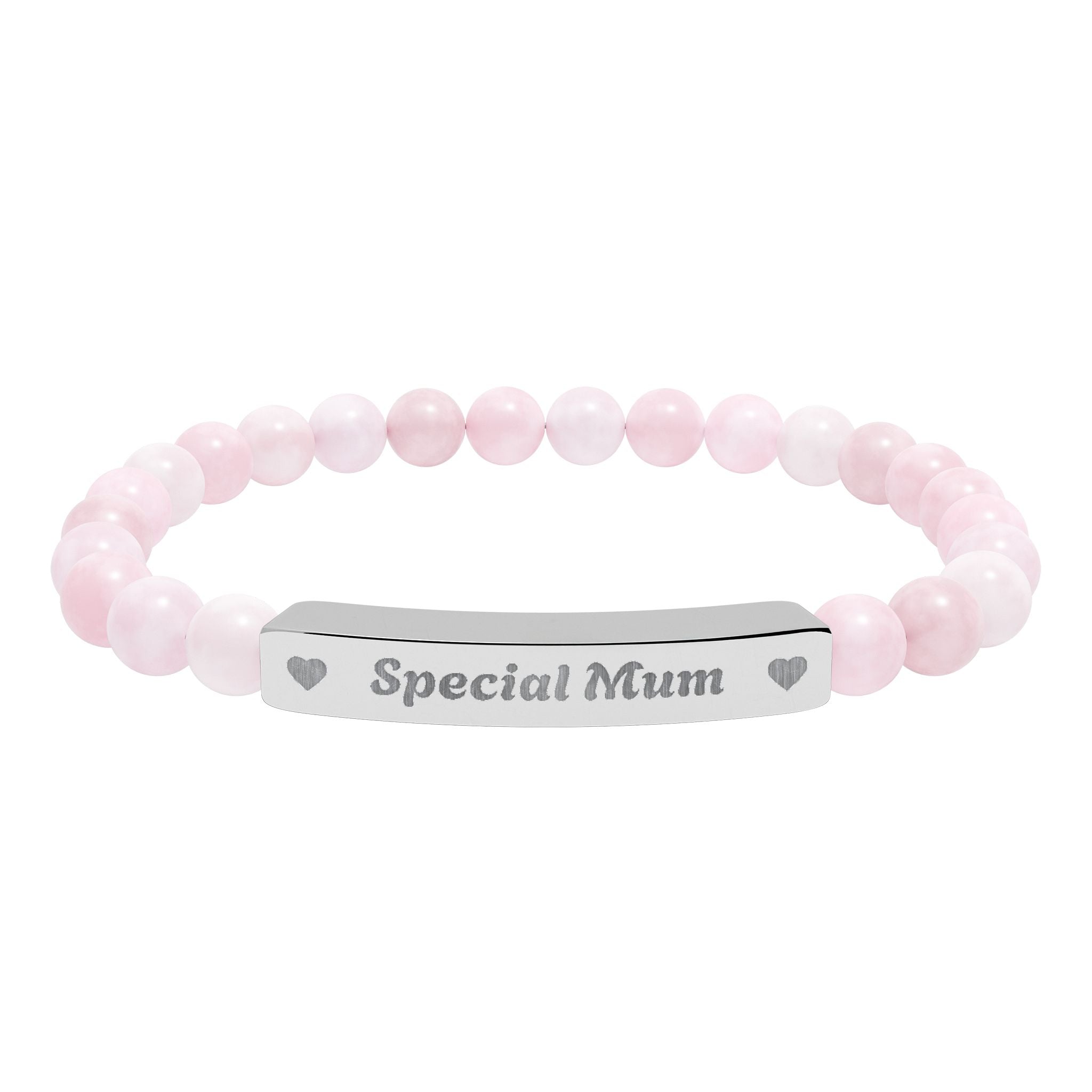 Natural Stone Bar Bracelet | Special Mum