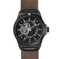 Vento Black Nato Leather